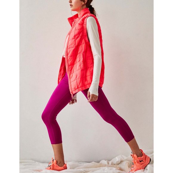 Free People Neon Pink Vest - Picture 3 of 8